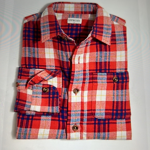 J. Crew Other - J. Crew Crewcuts Flannel Plaid Shirt, 4-5T